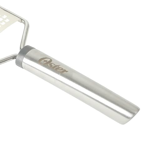 Oster Chadswyck 11.8” Handheld Grater, Stainless Steel Cheese Grater, Sharp Blades for Kitchen Prep, Dishwasher Safe - color: Chadswyck (11.8" Grater)