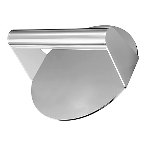 Outset Burger Smasher, Stainless Steel, 6" Grill Burger Press - size: 6" Burger Smasher
