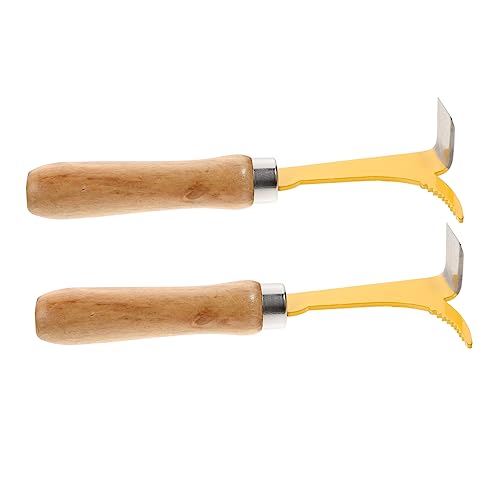 2pcs Elbow Knife Bee Hive Hand Tool Beekeeping Equipment for Bee Hive Scraper