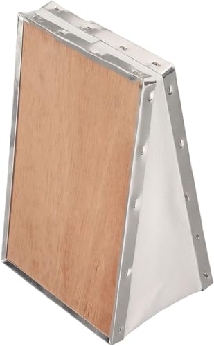 Bee Smoker Bellow, Wood and Stainless Steel Bee Smoker Box Replacement Parts PVC Leather Plywood Box Beekeeping Equipment