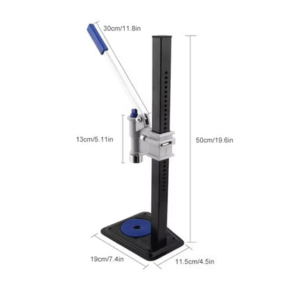 TsoLay Manual Perfume Press Capping Machine, Professional Bench Beer Bottle Capper with Non-Slip Base, 100-500mm Adjustable Height, for Homebrew Soft Drinks Homebrew Beer and Beverages