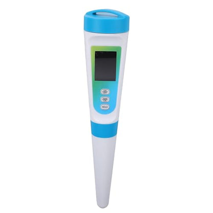 pH Meter, Digital Food pH Tester with ATC for Fermentation Canning Cooking Bread Cheese Meat Water Wine, High Accuracy 0 to 14 Measurement Range