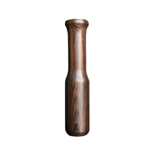 Solid Wood Sauerkraut Pounder, Manual Non-Slips Wooden Masher, Vegetable Fermentation Tampers, Ergonomic Handle Wooden Pickle Packing Tool, Crusher Tool for Cabbage Kimchi Vegetables (Coffee) - color: Coffee