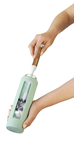 Ello Bottle Brush and Straw Cleaning Set, Perfect for Cleaning Large Waterbottles and Tumblers, Dishwasher Safe, BPA Free
