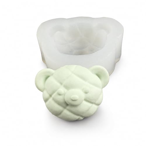AWEJRIXX Silicone Mold for DIY Baking and Craft Projects, Flexible Reusable Mold for Chocolate, Candy, Fondant, Resin, Clay, Soap, Cake Decoration and Handmade Small Shapes (Mini Bear Shape) - color: Mini Bear Shape
