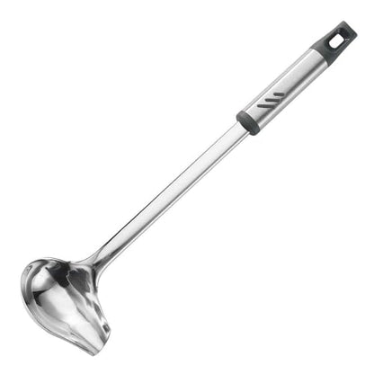 Gravy Ladle, 1 oz Small Ladles for Serving Sauce, Stainless Steel Sauce Ladle with Pouring Spout, 13.4 inch Drizzle Spoon for Gravies and Dressings, Durable Construction, Silver, KLB-ASB-123 - size: 1 oz Gravy Ladle