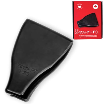 Plastic Scraper Tool, 4 Inch Wide Blade, Non-Scratch, Pole Socket | Heat Resistant 460F, Rust Resistant - Clean Glass, Hard Floors, Walls, and Windows
