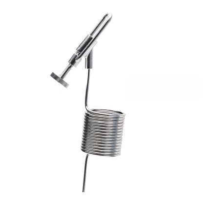 1.5" TC Sample Valve Sampling Coil 304 Stainless Steel Conical Fermenter Accessories 1pc(Sample Coil 15 Turns) - size: Sample Coil 15 Turns
