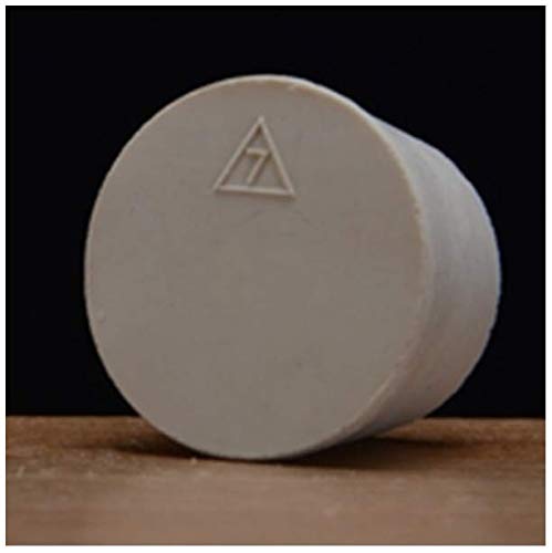 12 Pack #7 Solid Rubber STOPPERS Tapered Bung for Corking Home Brewing Glass Carboys