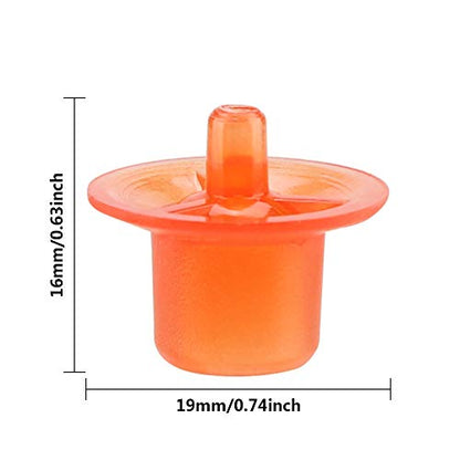 Fdit 50pcs Beekeeping Queen Rearing Cell Cups Beekeeper Equipment Tool Beekeeping Supply (Red)