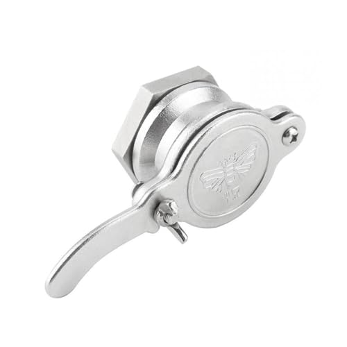 SEIWEI 1 Pack Honey Valve Tool Stainless Steel Honey Gate Honey Bucket Accesories Beekeeping Tool for Honey Extractor Bottling Pail, Easy to Install