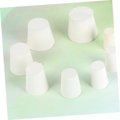 16pcs Rubber Stopper Fit Carboy Fermenter Airtight Seal for Brewing Lab Household