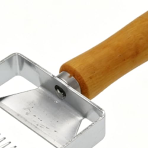 Yosoo 2 in 1 Honey Uncapping Fork Scraper Tool Stainless Steel Beekeeping Equipment with Customizable Tines Wood Handle for Efficient Honey Extraction (Multi Functional)