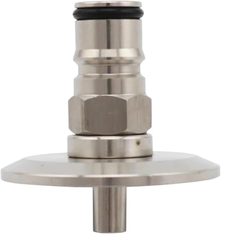 1.5" Tri Clamp to Ball Lock Post - SS304 Sanitary Brewer Fitting for Homebrew Beer Kegs and Conical Fermenters(Gas and Liquid) - size: Gas and Liquid