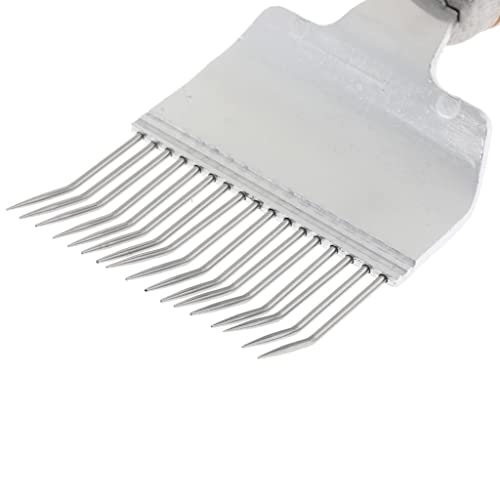 Stainless Steel Keeping Honey Comb Tine Uncapping Fork Scratcher