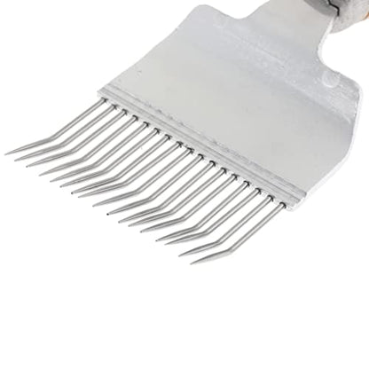 Stainless Steel Keeping Honey Comb Tine Uncapping Fork Scratcher