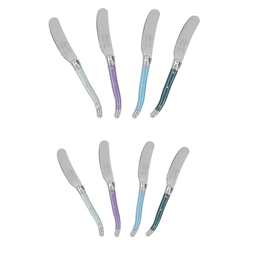 French Home 8-Piece Laguiole Spreader Set - Plum Rose - style: Plum Rose