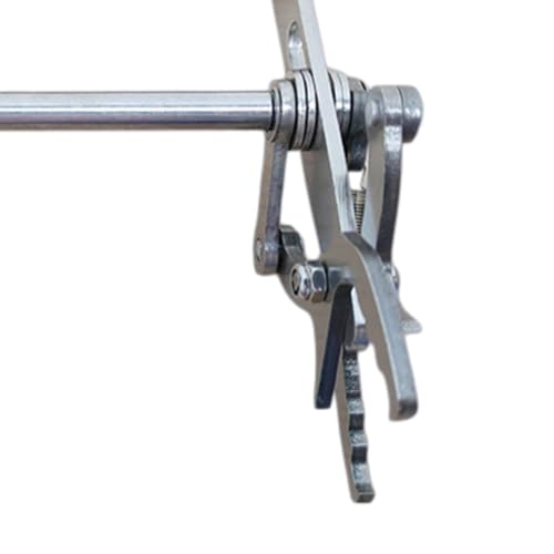 Bee Hive Frame, Hive Frame Grip, Beekeeping Frames Lifter, Stainless Steel Anti-Slip Clamp, Ergonomic Wooden Handle Design, 4.8x4.72 Inches, for Beekeeping Honey Harvest Inspection