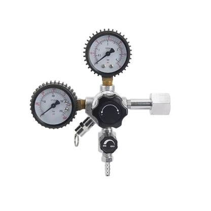 Dual Gauge CO2 Regulator for Homebrew Kegging - Heavy Duty Draft Beer Kegerator with Pressure Relief Valve(CGA320) - size: CGA320
