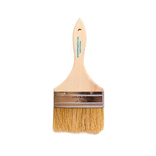 Pro Grade - Chip Paint Brushes - 36 Ea 4 Inch Chip Paint Brush Light Brown