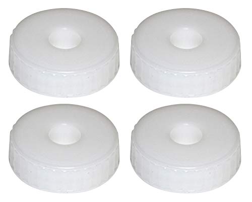 38mm Screw Cap With Hole For 1 Gallon Jug (Set of 4)