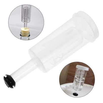 Luxshiny 3-Piece Silicone Air Locks Set for Fermentation Food-Grade Silicone for Home Brew Wine Making and Sourdough Starter