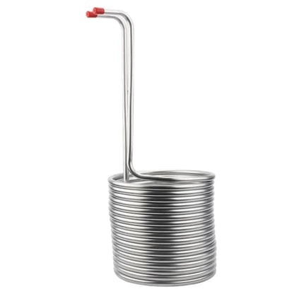 16M 9.52mm Stainless Steel Immersion Wort Chiller, Super Efficient Cooling Coil For Home Beer Brewing, 1pcs