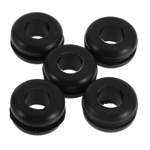 5pcs One-Way Valve Grommet Set, Rubber Fermenter Gasket Ring and DIY Fermentation Lid Grommet, Suitable for Fermentation Lock for Gallon Jugs