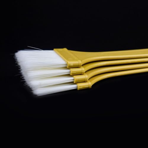 Pastry Brush Kitchen Accessories Yellow Barbecue Basting Brush Cooking Tools Reusable BBQ Oil Brush Pancake(Yellow)
