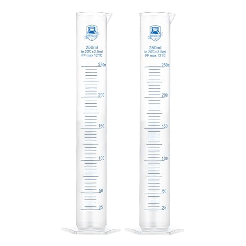 Fermentaholics Hydrometer Test Jar & Measuring Cylinder - Test Homebrewed Beer, Wine, Mead, Cider, & Fermented Beverages (2 Pack) - size: 2 Pack