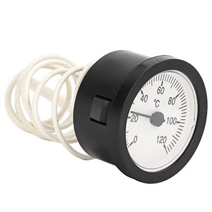 Garosa Bimetal Thermometer, Stainless Steel Pot, Kettle Dial Thermometer for Brewing Grills Reptiles