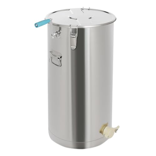 2 Frame Honey Extractor, Manual Honey Spinner Stainless Steel Honeycomb Spinner Beekeeping Extraction Apiary Centrifuge Equipment for Farms