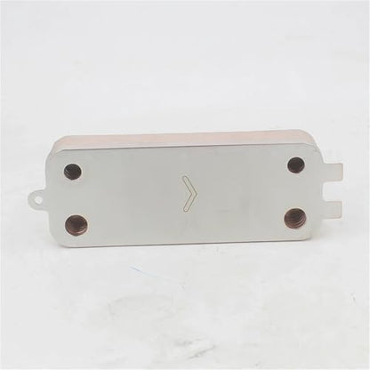 12 Plate Heat Exchanger Beer Wort Chiller Cooler 304 Stainless Steel for Cooling Counterflow Chiller Water Heating