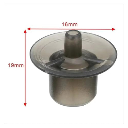 300PCS King Table Protection Cup Queen Bee Breeding Base Mount Pin Cell Cups Queen Rearing Cell Cups Beekeeping Tools(Black) - color: Black