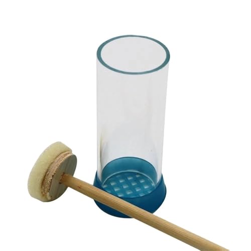 10Pcs Apiculture Bee Queen Marking Cage Bottle Box with Soft Plunger Marker Non-Toxic Beekeeping Equipment