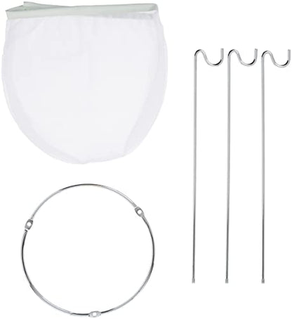 Mirro 9664000A Canning Accessories Jelly Strainer Assembly with Bag, White