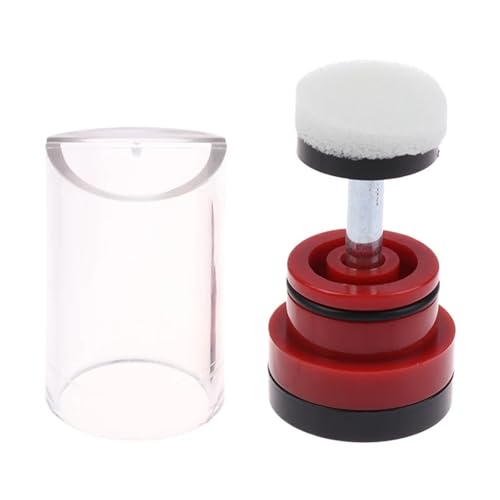 4pcs One-Handed Plastic Bee Marker Tube Catcher Cage with Plunger Plush Queen Marking Bottle with Sponge for Beekeeper Equipment