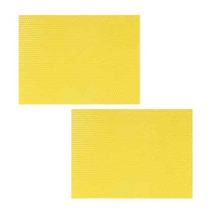 10pcs Beehive Foundation Sheets Beeswax Sheets for Beekeeping Tool Natural Beeswax Material