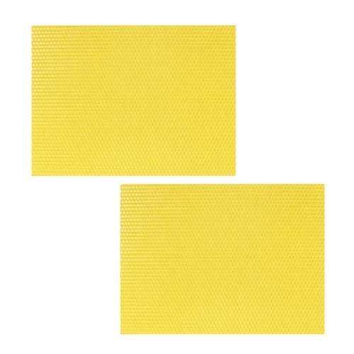 10pcs Beehive Foundation Sheets Beeswax Sheets for Beekeeping Tool Natural Beeswax Material