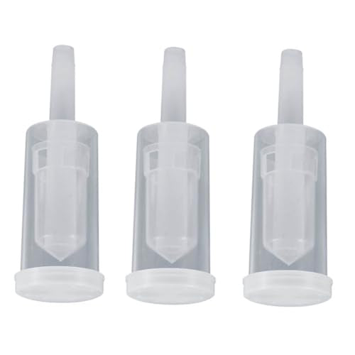 Luxshiny 6 Pcs Check Valve Way Water Sealed Exhaust for Homebrewing Wine Cider and More Standard Fits Stoppers and Bungs - size: 6 pcs