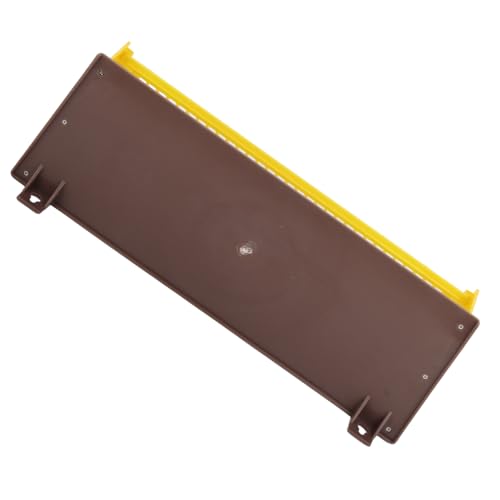 Multifunction Plastic Pollen Trap, Bee Pollen Collector and Feeding Box, Adjustable Beekeeping Accessory Tool for Hive Entrance with Collect Box for Beekeepers