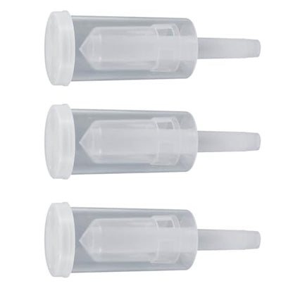 Fermentation Airlock 6-Pack Water Sealed One Way Airlock for Homebrew Beer Wine and Cider Making Fits Standard Stoppers and Bungs - color: Transparent, size: 6 pcs