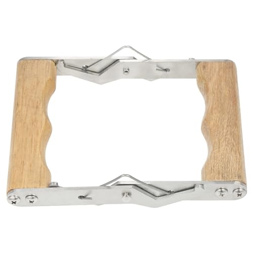 Beekeeping Frame Gripper, Frame Holder, Frame Lifter Tool - Stainless Steel Beekeeping Equipment Bee Hive Frame Grip Tool (Color : Wood) - color: Wood