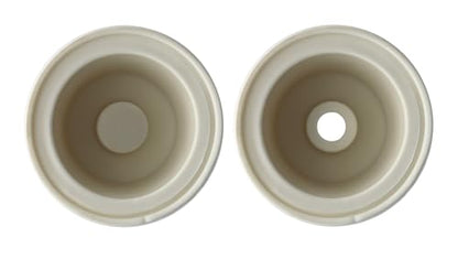 Medium Universal Carboy Bungs-1 Solid 1 Drilled