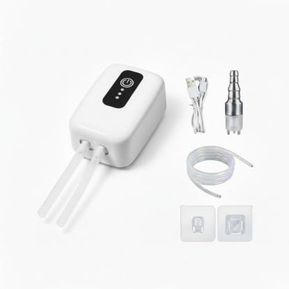 Portable Electric Auto Siphon Pump, Food Grade Self Priming Pump for Bottling Home Brew Wine,Beer,Beverages and Kombucha,Rechargeable Water Transfer Pump Kit with 6.5 Feet Hose,No Mess Leak 1L/min