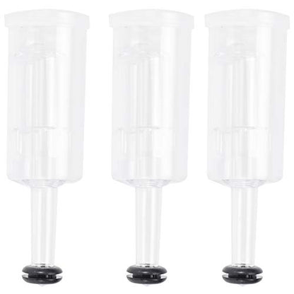 3 Piece Homebrew Airlock with Sealing Ring for Beer and Wine Fermentation