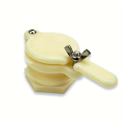 2pcs Easy-Flow Honey Gate Valve - Durable Plastic Beekeeping Extractor Tap for Bottling, Fits Most Barrels (2pcs) - color: 2pcs