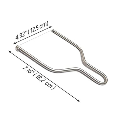 Cheese Slicer & Cheese Cutter Stainless Steel Cheese Slicers with Wire | Cheese Cutter Wire & Butter Slicer - 2PCS - color: 2 Pcs