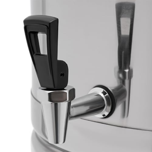 LOYALHEARTDY 30L/7.93Gal Milk Can with Faucet, Stainless Steel Milk Transport Cans Wine Pail Bucket Tote Jug Pot Oil Liquid Storage Barrel with 2 Handles Milk Container with Lid for Grain Wine Liquid - color: 30l-7.93gal With Faucet