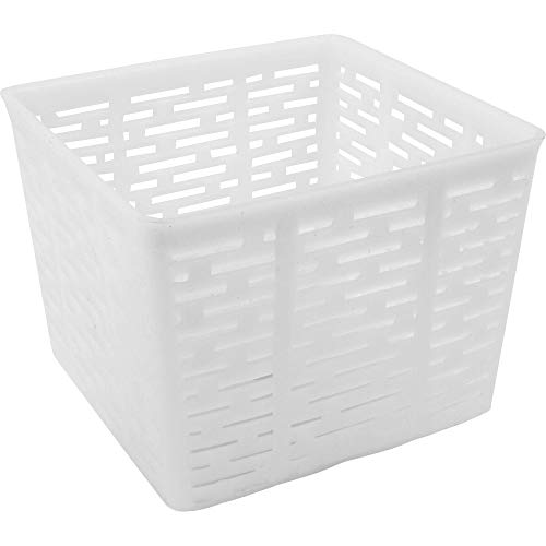 Browin 411313 Mould Dairy Rennet Ricotta Cheese Making 11 x 11 x 8.5 cm, für 500 g, White - size: für 500 g